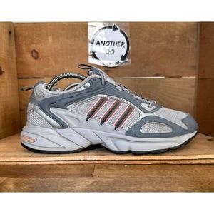 athlete Adidas Adiprene Gray Black Women's Lace Up Athletic S… - Gem
